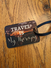 PU Leather Luggage Tag